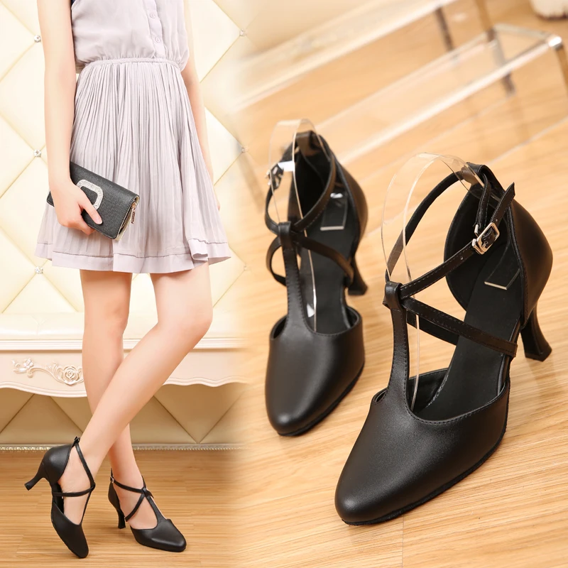 Туфли для латиноамериканских танцев сальса танго бальных выступлений женские