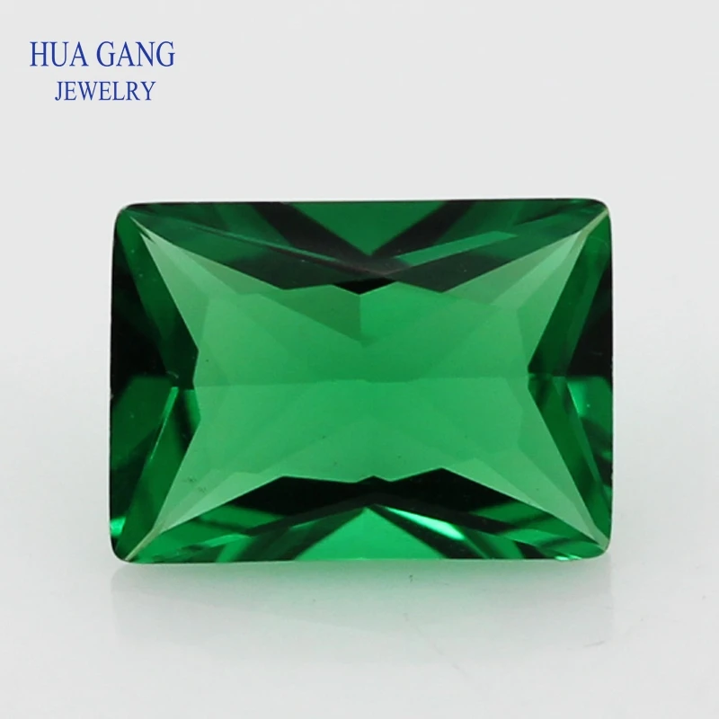 Зеленый нано-камень прямоугольной формы искусственные камни для изготовления
