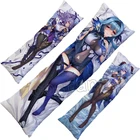 Genshin Impact Liyue Marina GanyuKeqingHutaoQiqi, косплей дакимакура, двусторонняя обнимающая подушка для тела, чехол в японском стиле Подушка-отаку