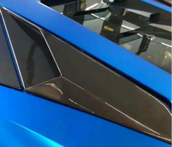 Автомобильный задний бампер из углеродного волокна капоты двигателя боковой