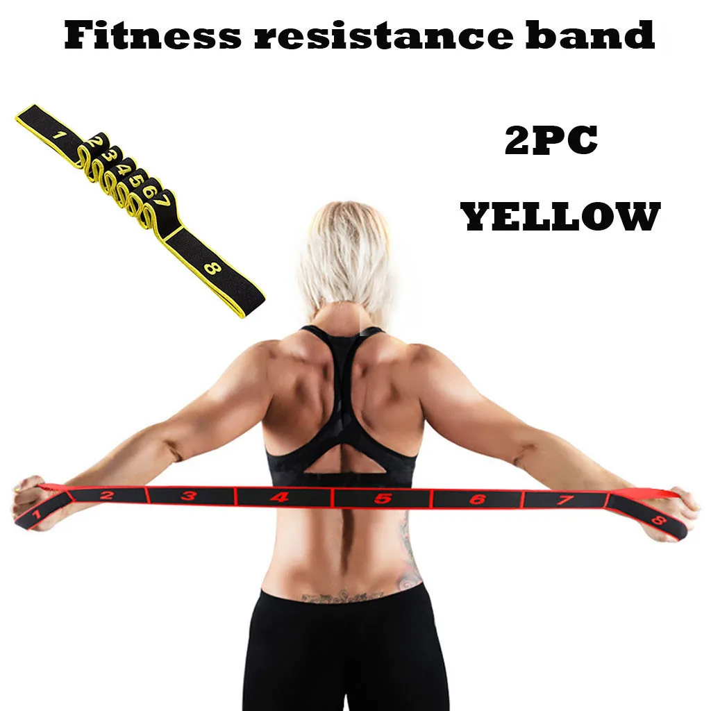 Йога балет ножка дверь гибкость и Растяжка ноги ремень отлично подходит для йоги