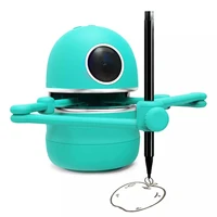 landzo quincy magic q drawing robot for kid science toys student learning draw intelligence automatic usb rechargeable robot toy
