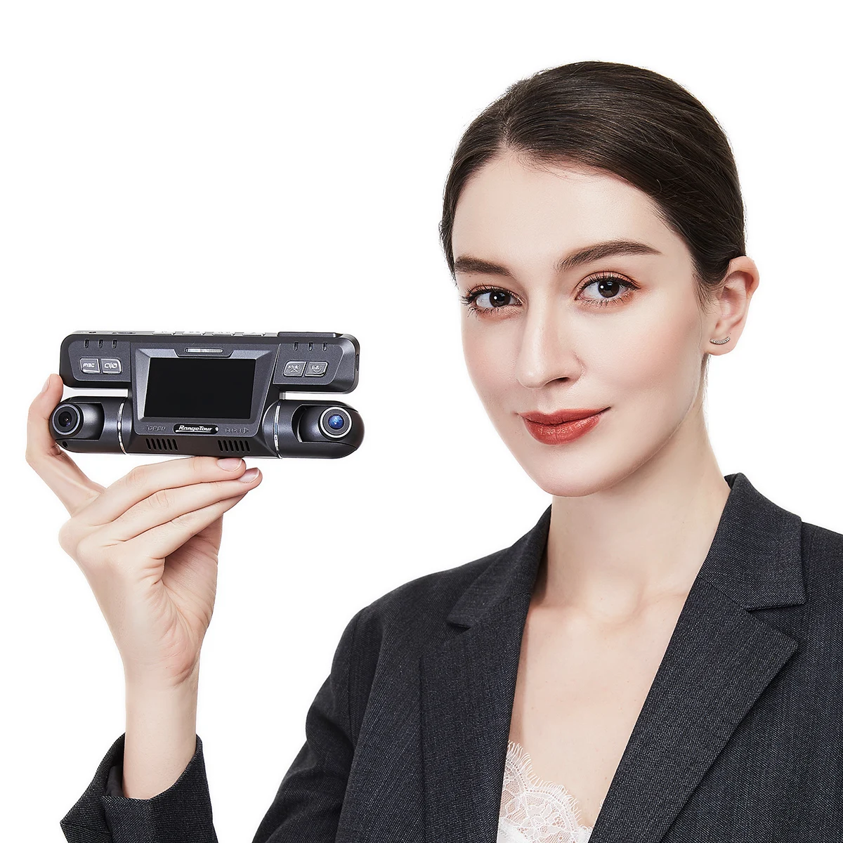 $104.99 Range Tour 4K 2160P Car DVR Dash Camera WiFi GPS ADAS For Taxi Bus Travel Camera Front and Cabin Dual Camera 1080P+1080P