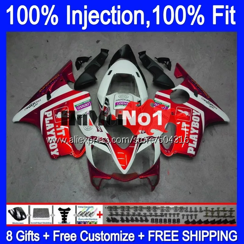 

Корпус инжектора для HONDA CBR 600 F4 FS CC 600F4 600CC 600FS 153MC.223 CBR600F4 99 00 CBR600 F4 1999 2000 обтекатель OEM металлический красный