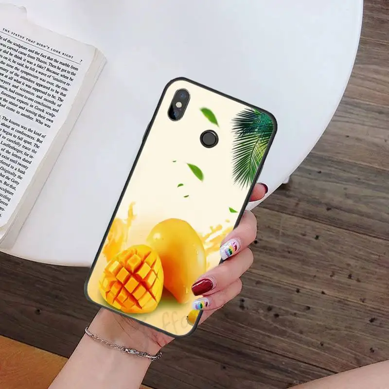 

Creativity design fruit mango Phone Case For Xiaomi Redmi 7 9t 9se k20 mi8 max3 lite 9 note 8 9s 10 pro Shell Cover Funda