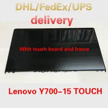 5D10K37620 Original New Full Lenovo Ideapad Y700-15ISK (80NWCTO1WW) UHD 15.6 LCD  LED Touch Screen Digitizer Assembly Bezel