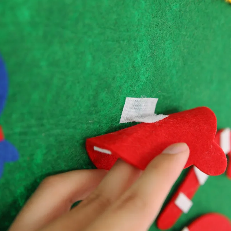 DIY рождественская елка волшебный Войлок творческая игра-головоломка для