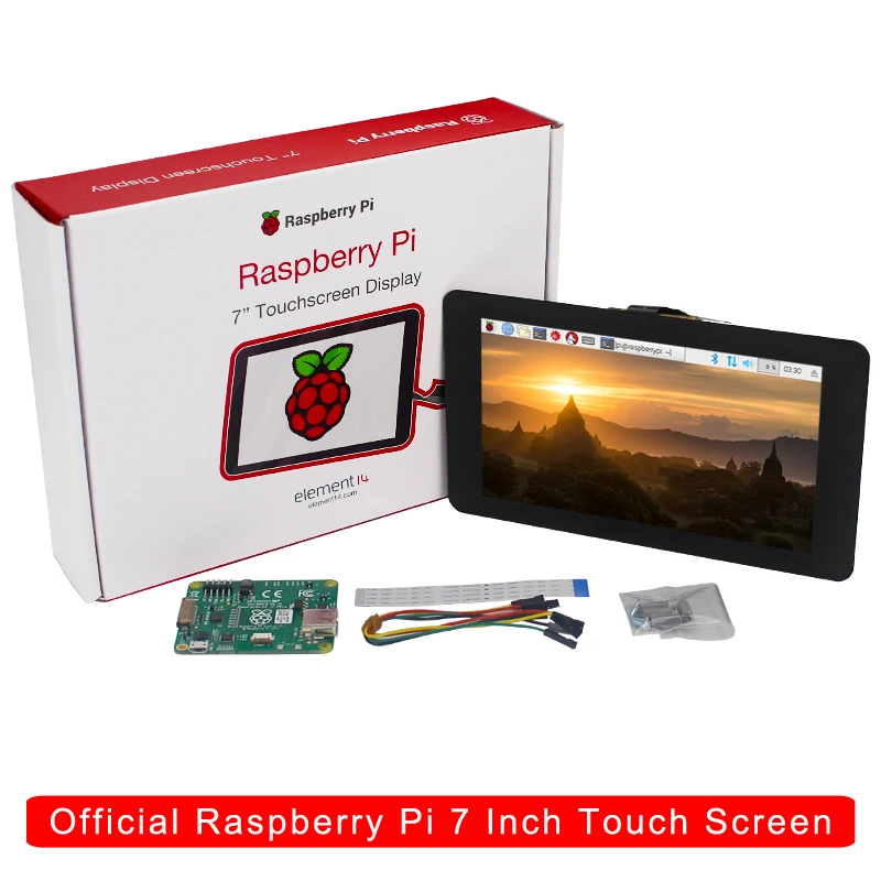 Официальный 7-дюймовый сенсорный экран Raspberry Pi 10-точечный емкостный монитор