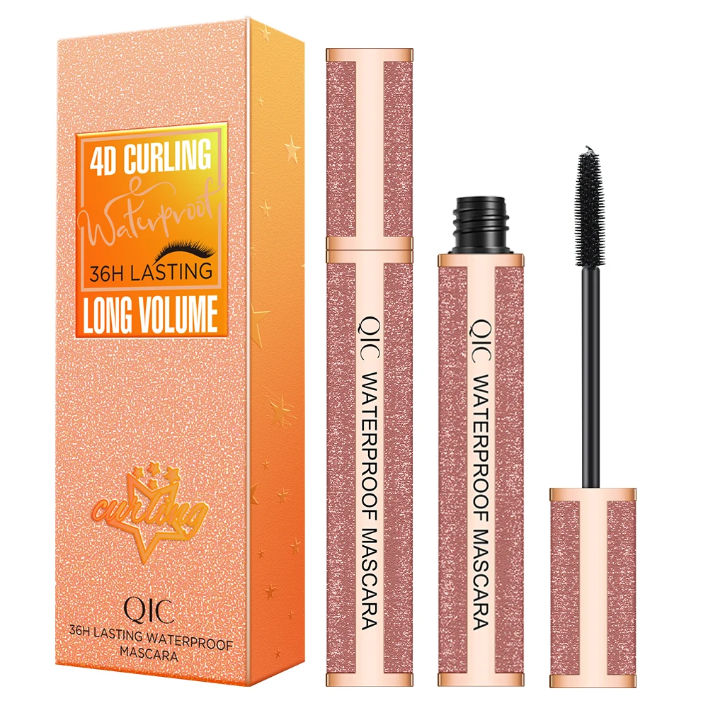 4D Тушь для ресниц макияжа удлинение черная густая Удлиняющая водостойкая