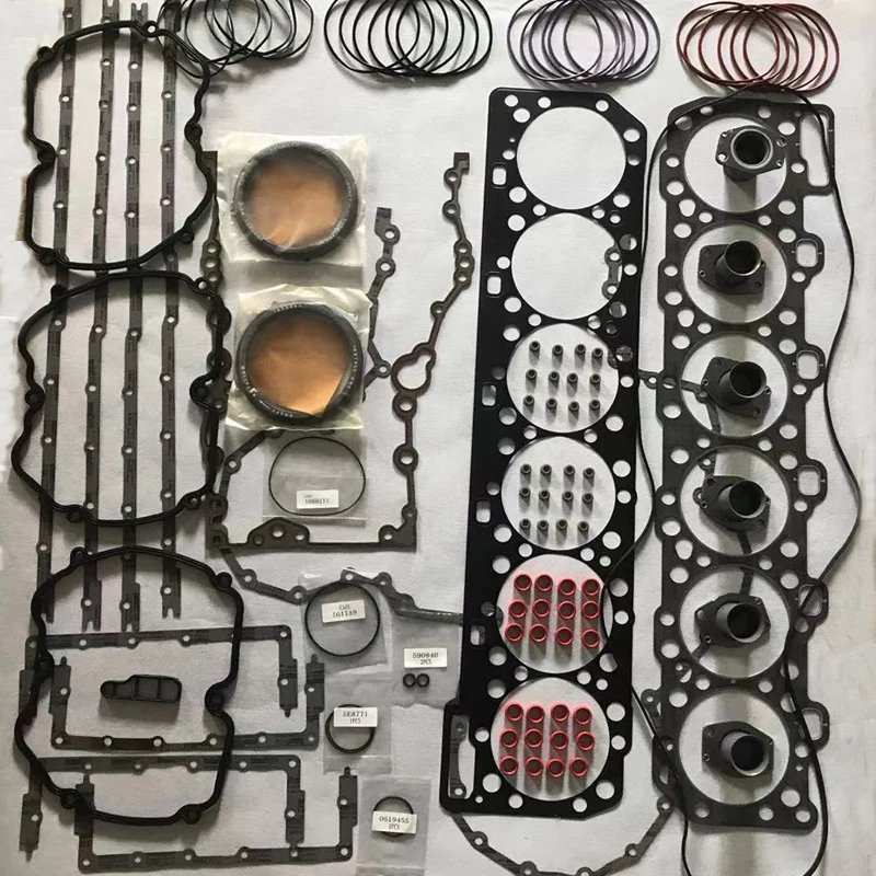 Детали двигателя экскаватора, полный комплект прокладок для CAT C15, 2862140, 2572754, C15