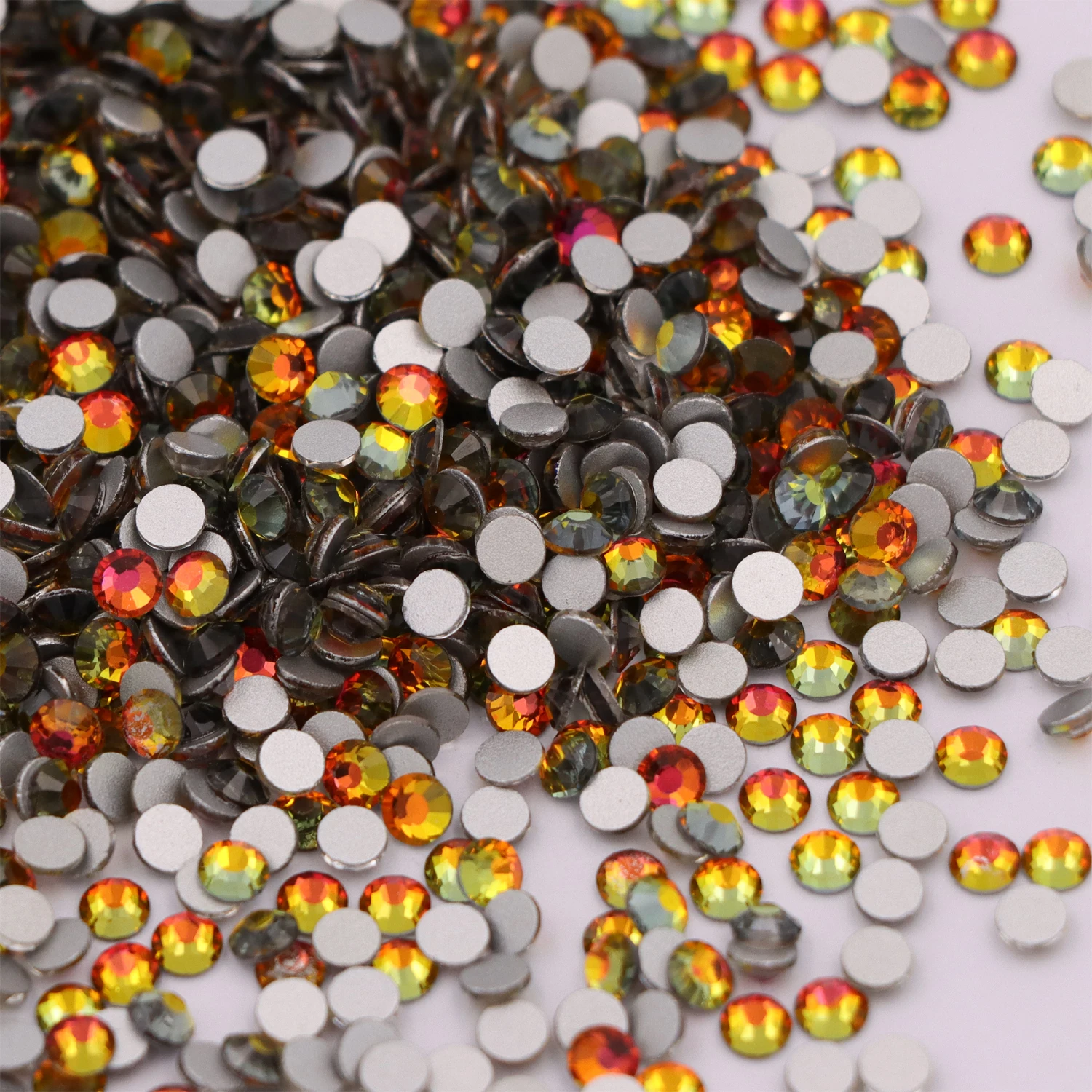 Высококачественная искусственная красная Радуга без горячей фиксации клей для