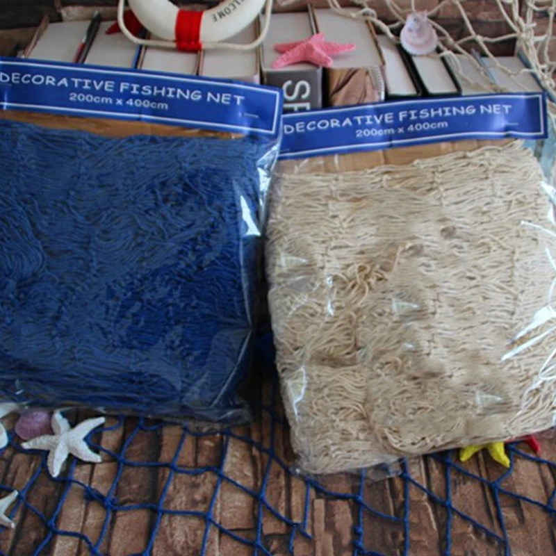 Креативные стикеры на стену в стиле Средиземноморского моря большая рыболовная