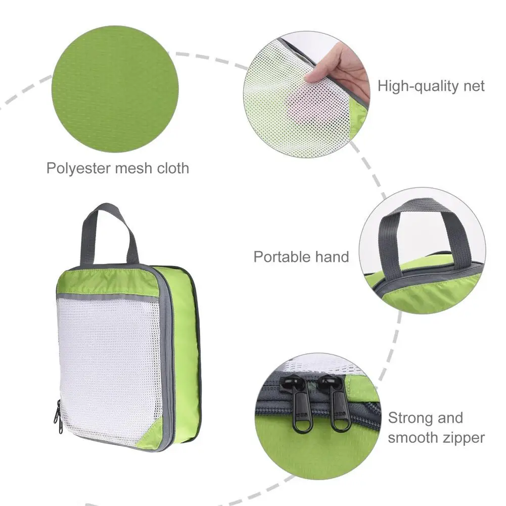 3 шт./компл. путешествия компрессионный пакет для хранения Чемодан сумка