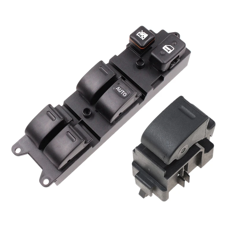2X Новый выключатель основного окна для Toyota Landcruiser 80 Series 84820 35020 + 84810