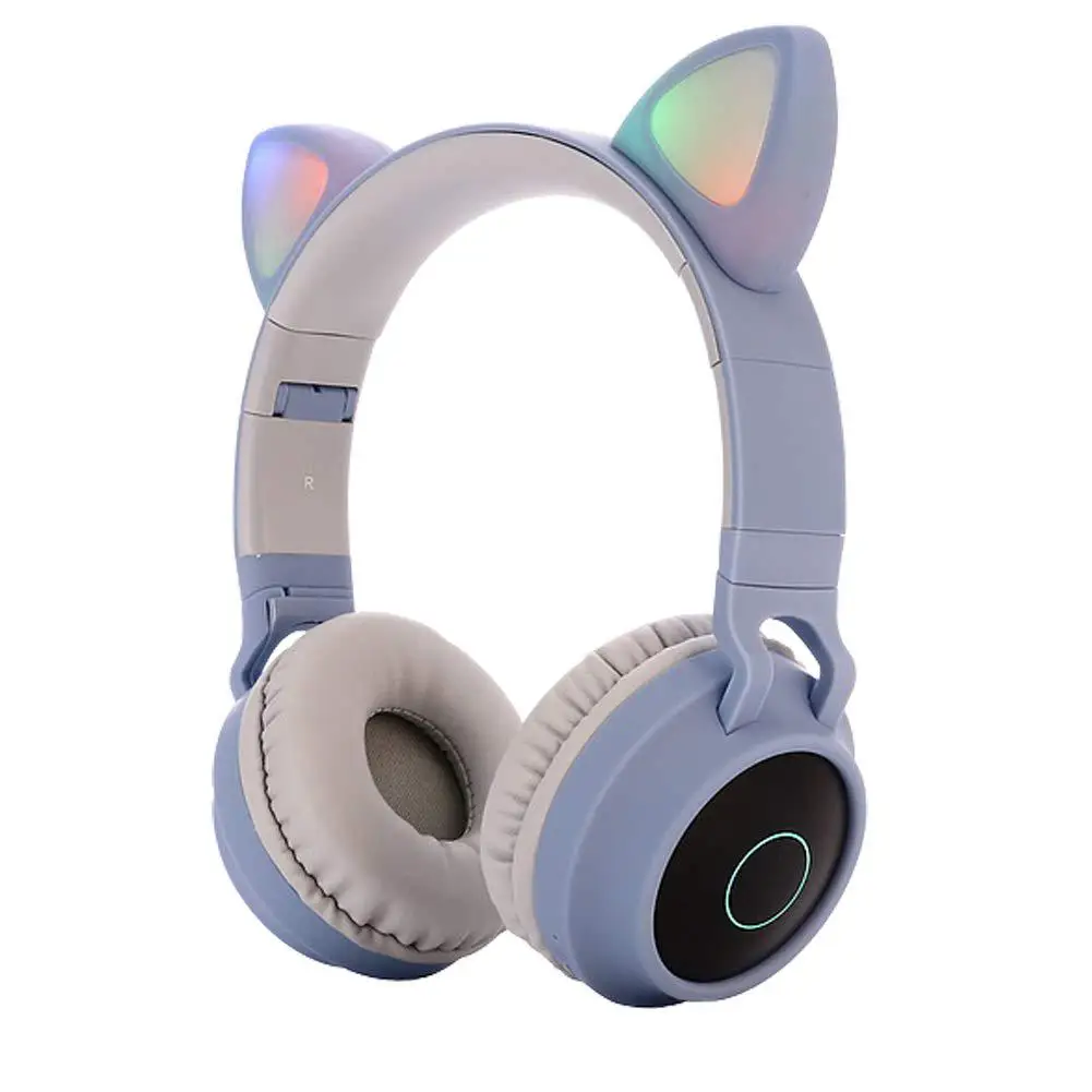 Bluetooth 5,0, наушники, стерео, беспроводная гарнитура с микрофоном, светодиодный, с поддержкой FM радио/TF карты/Aux in, для смартфонов, ПК, планшетов, d40