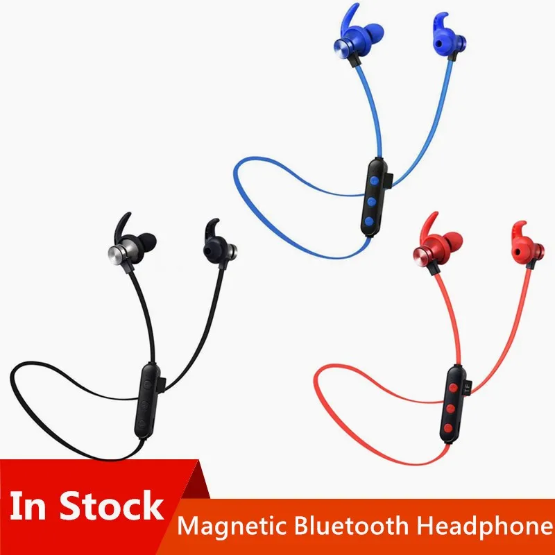 Спортивные Bluetooth-наушники XT22 магнитная беспроводная гарнитура с поддержкой TF