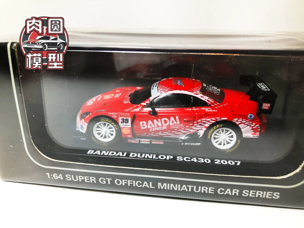 

Коллекция литых под давлением искусственных автомобилей KYOSHO super GT BANDAI DUNLOP SC430 1:64
