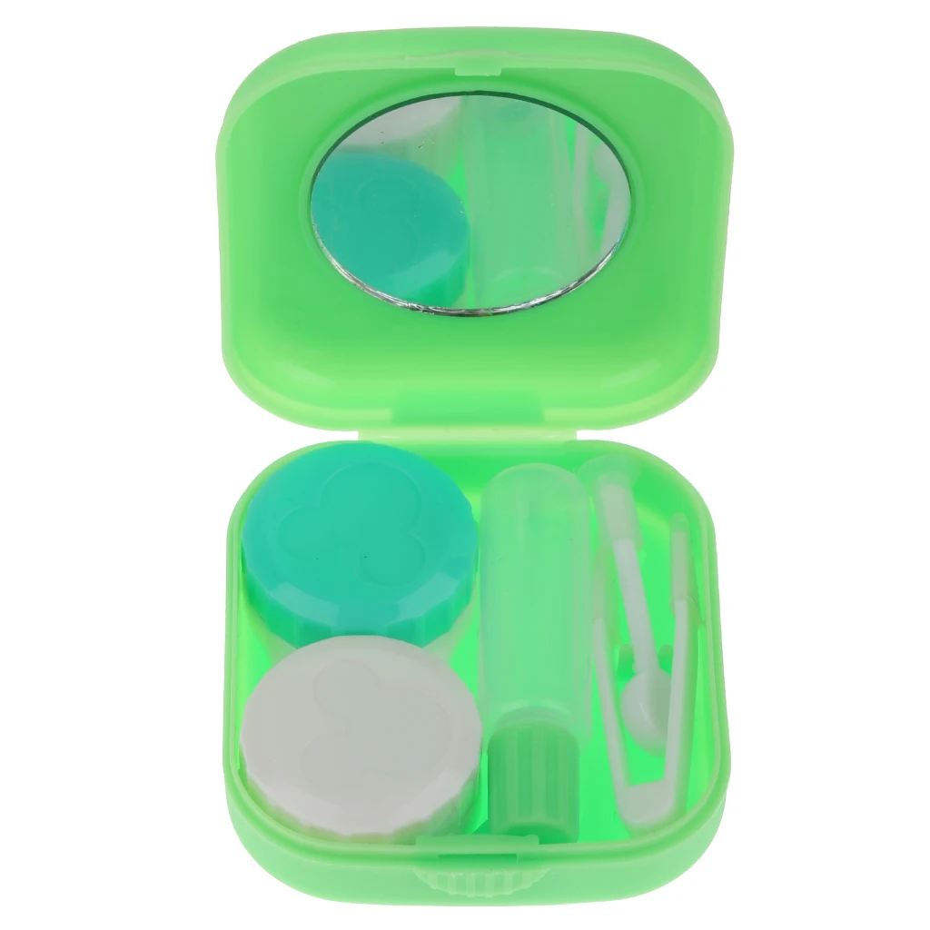 Контактные пинцеты для линз дорожный Набор Чехол карманный размер держатель