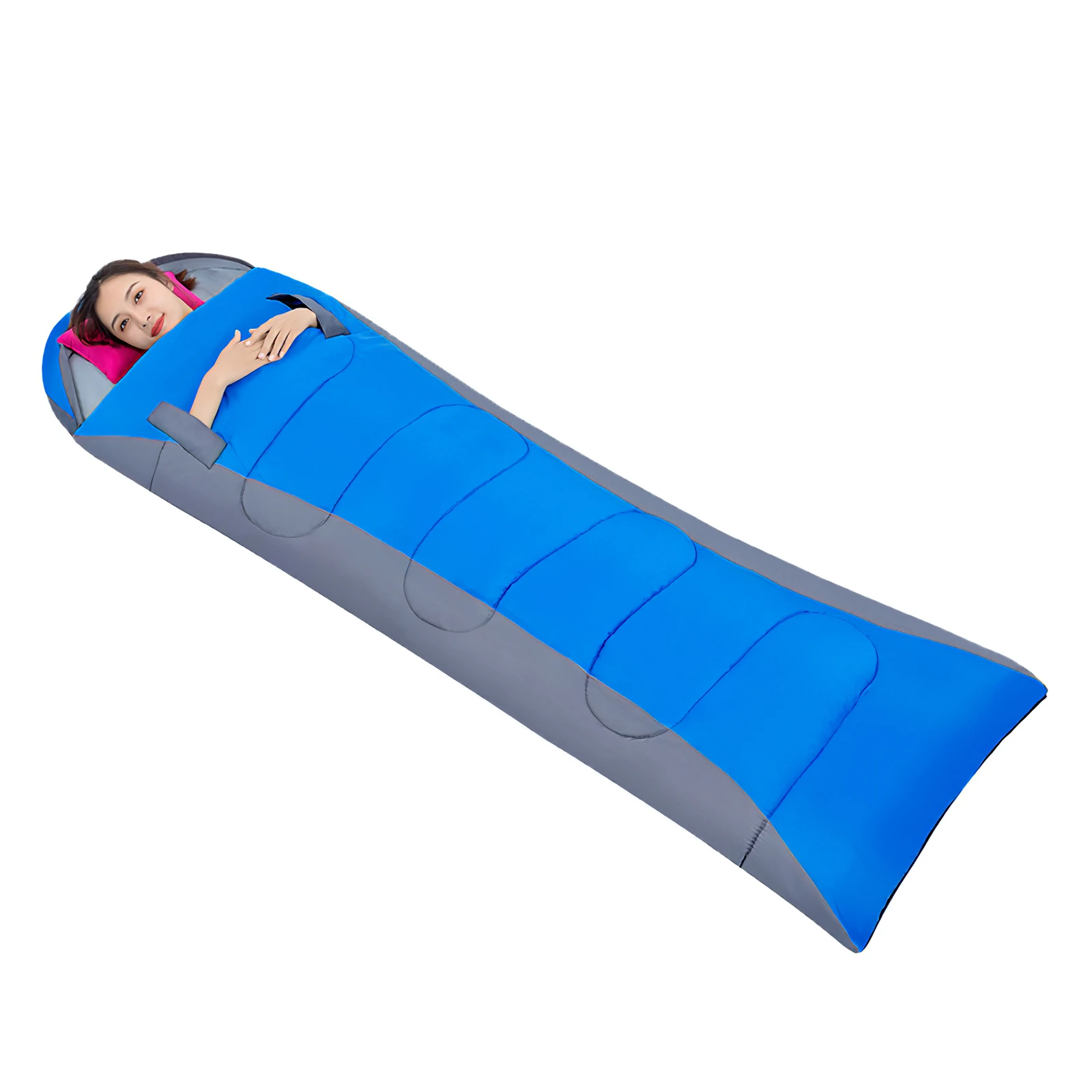 

Adult Sleeping Bag Wearable Sleeping Bag Lightweight Sleeping Bag With Hands Feet Opening Zipper Closure Cotton Padding Storage