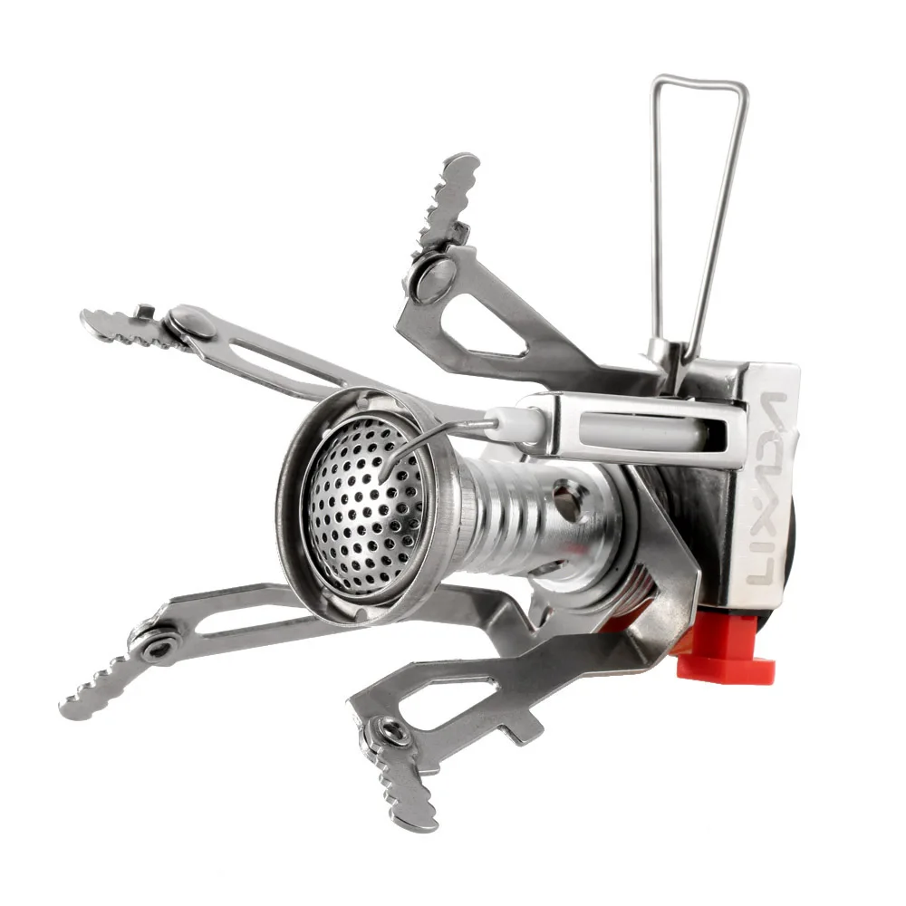 Lixada Туристическая газовая плита легкая карманная уличная мини-горелка для