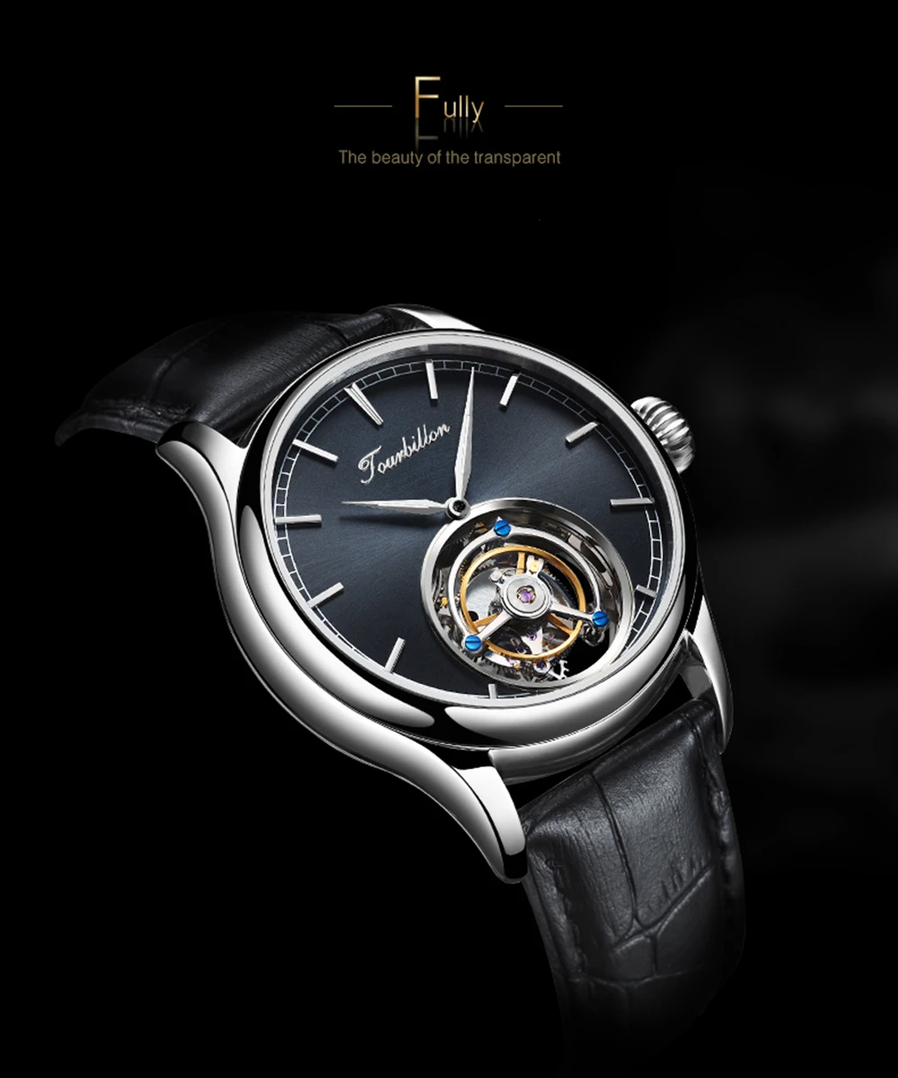 GUANQIN Tourbillon часы оригинальные часы Скелет Механические Сапфир для мужчин s часы лучший бренд Роскошные часы для мужчин Relogio Masculino