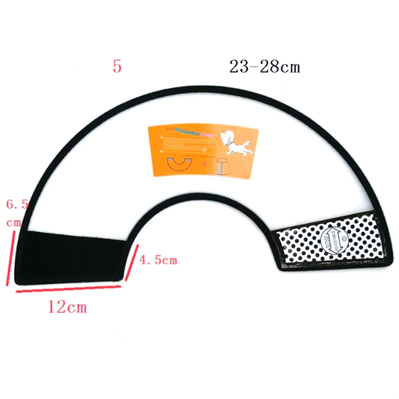 Прозрачный защитный чехол для собак и кошек конус заживления рана медицинский