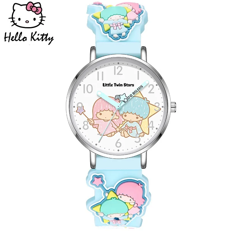 Брендовые оригинальные детские кварцевые наручные часы Cinnamoroll BadBadtz-MaRu Melody Little Twin