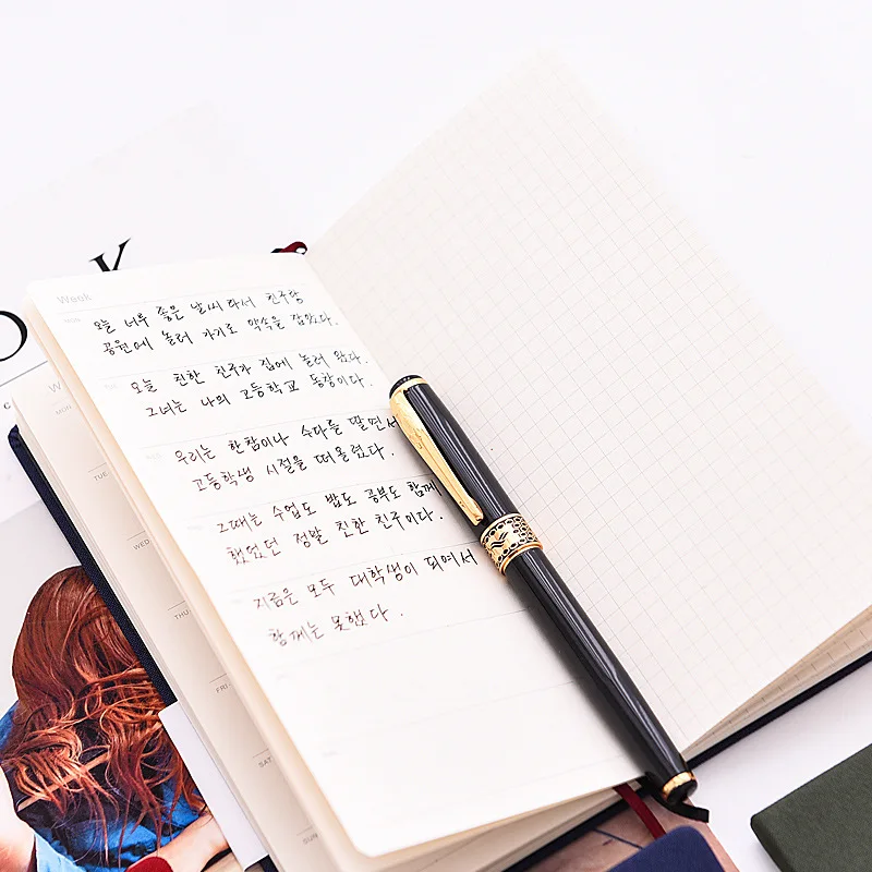 A6 Agenda Planner Monthly Weekly Plan Portable Fabric Cover Notebook With 72 Sheets Inner Pages | Канцтовары для офиса и дома