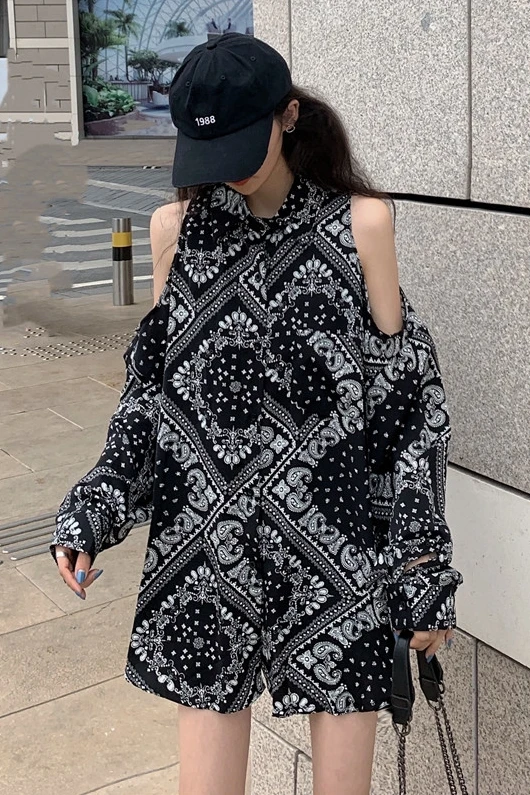 

COIGARSAM Shirt Womens tops Summer Women shirts 9299