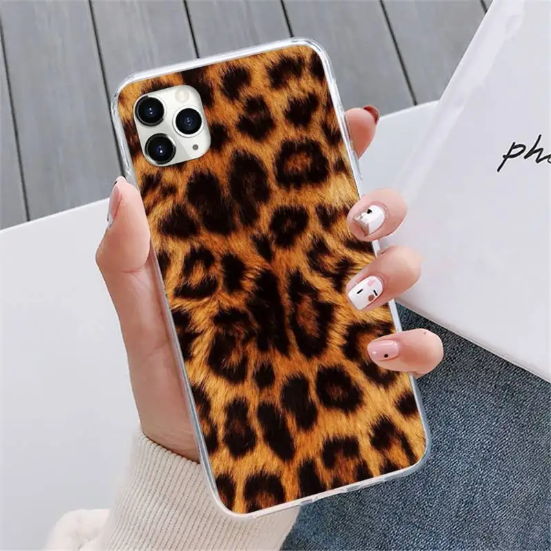 

Leopard cheetah skin print Phone Case For iphone 12 5 5s 5c se 6 6s 7 8 plus x xs xr 11 pro max mini