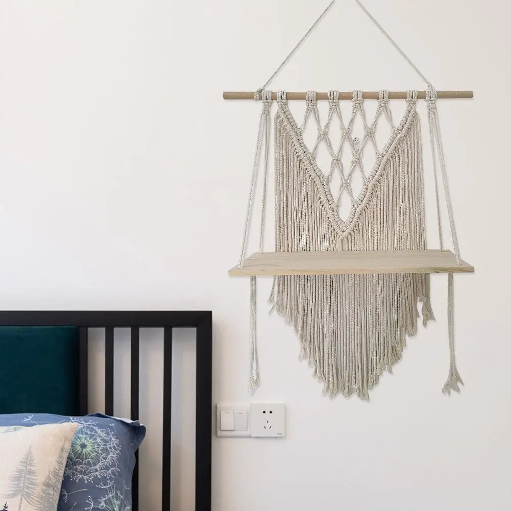 Макраме Тканые настенные Висячие бохо шик Богемный домашний геометрический