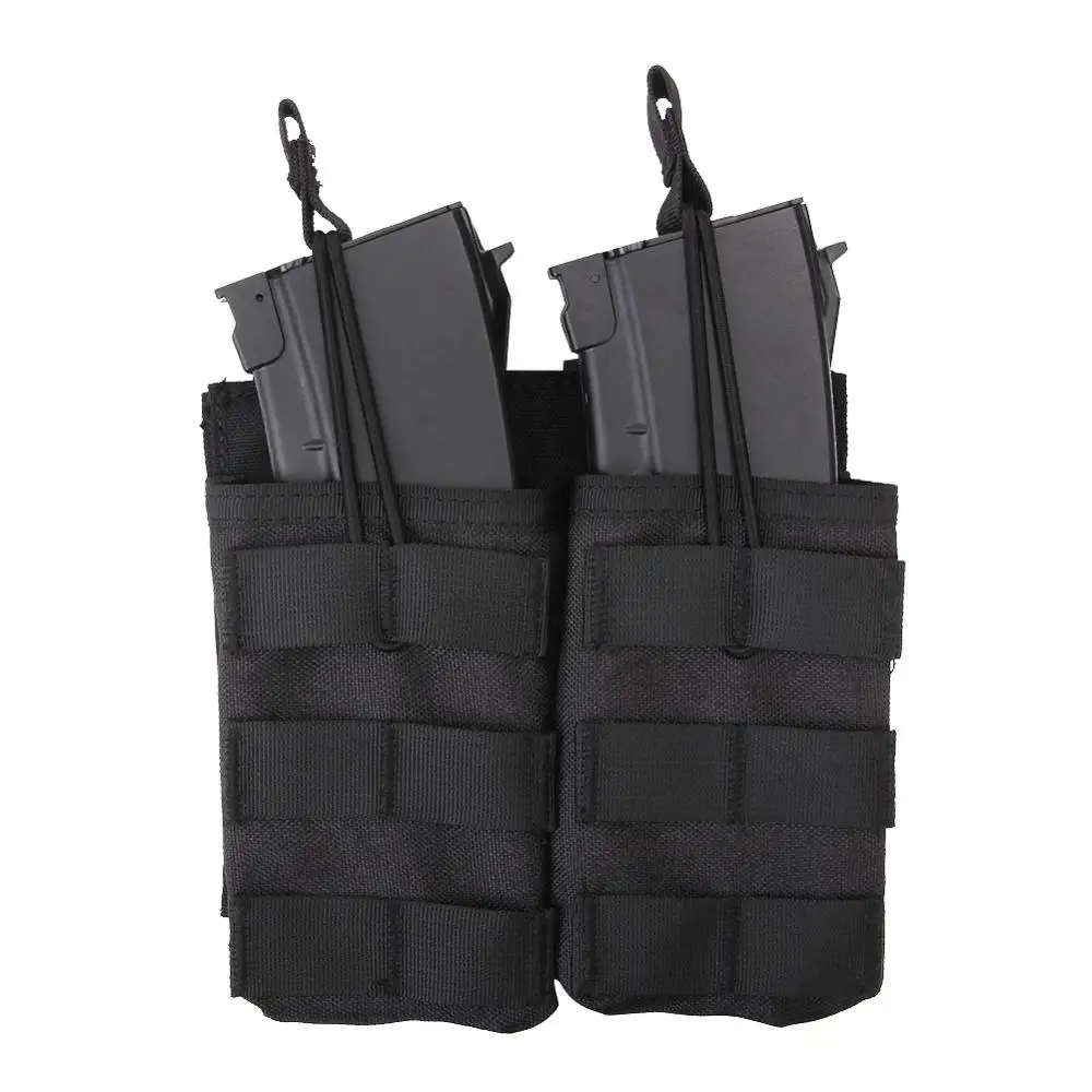 

Tactical Double Magazine Pouch 1000D Nylon Military Hunting Molle Airsoft Pistol Paintball Shooting Accessories Magazine Bag