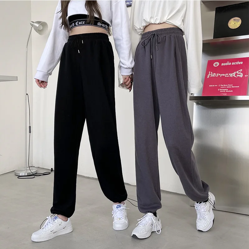 

Women's Autumn Winter Sweatpants Joggers Women Baggy Pants Wide Leg Sport Pants Loose Oversized Fashion Casual Trousers