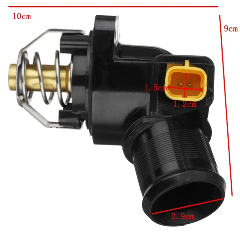 Car Engine Coolant Thermostat Housing 1336Z2 1336.Z2 for Peugeot Bipper 206 207 1007 Citroen C2 C3 Fiat Fiorin Thermosta | Автомобили и