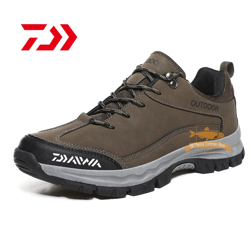 

Туфли Daiwa мужские для рыбалки, уличные спортивные дышащие Теплые Нескользящие, Нескользящие, для охоты, туризма, кемпинга, альпинизма, рыбал...