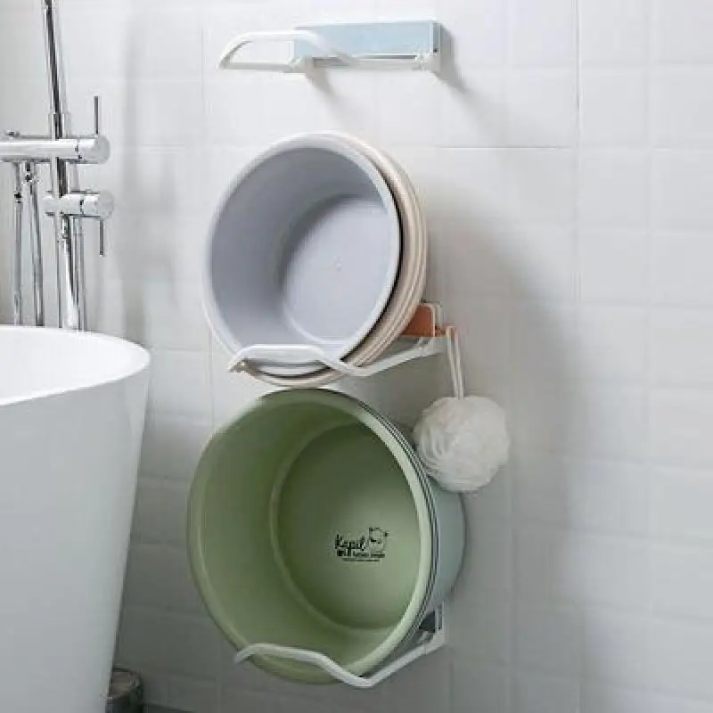 

Bathroom Multi-purpose Shelf Powerful Suction Cup Washbasin Storage Rack Folding Wall Hanging Kitchen Wall Hook Holder