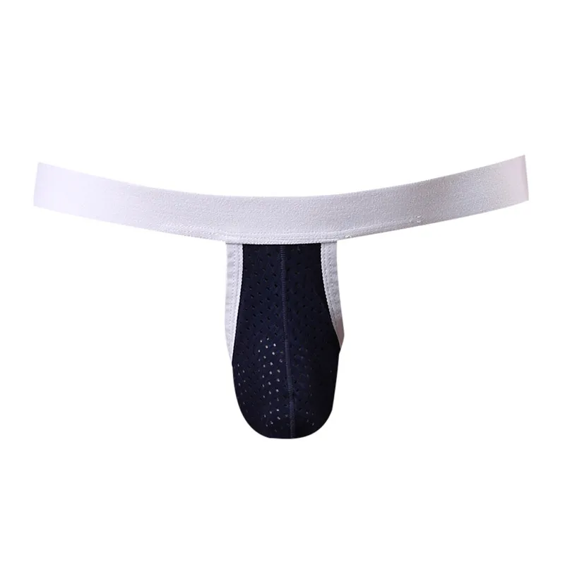 G String Мужские Трусы стринги дышащие сексуальные нейлоновые сетчатые мужские