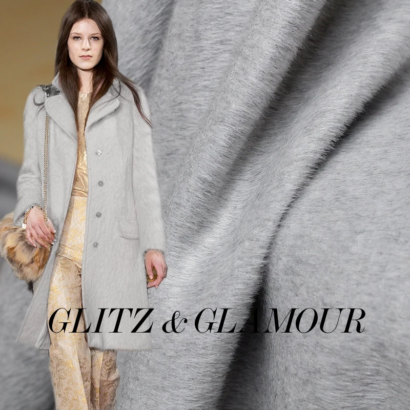 Светильник из серой шерсти альпаки ткань высокого качества покрытие материалы