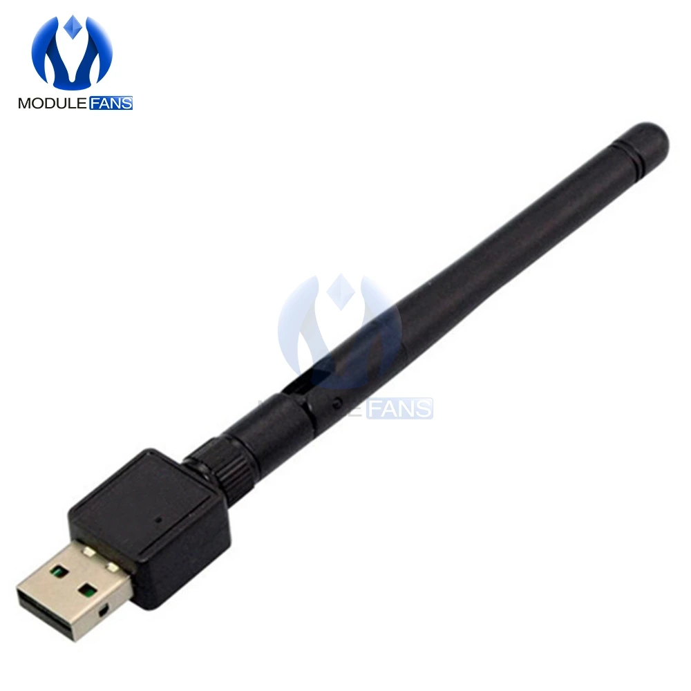 Мини 150 Мбит/с Портативный USB WiFi беспроводной адаптер ключ Lan Карта 5 дБ