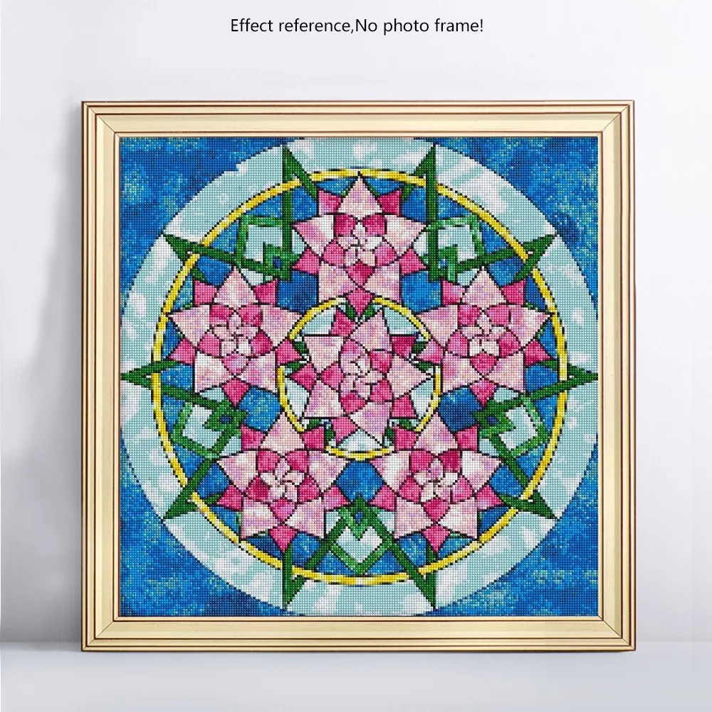 EverShine 5D Diamond Painting Mandala Picture Of Rhinestones Embroidery Full Display Flowers Mosaic Wall Decor | Дом и сад