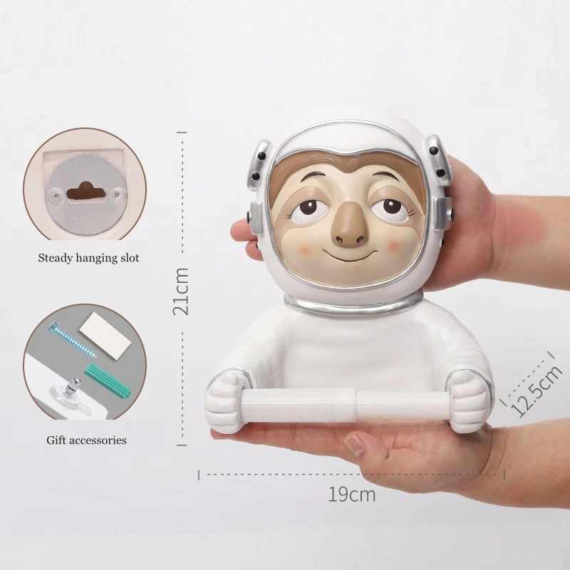 Ленивец тюбик для туалетной бумаги Настенный Лоток ванной комнаты стойка