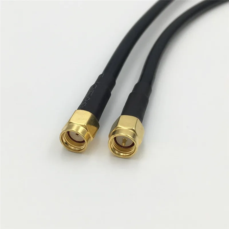 1 шт 8 Типы штекеров RG58 / LMR195 В переменного тока 50-3 обжима кабеля SMA для RP-SMA мужской