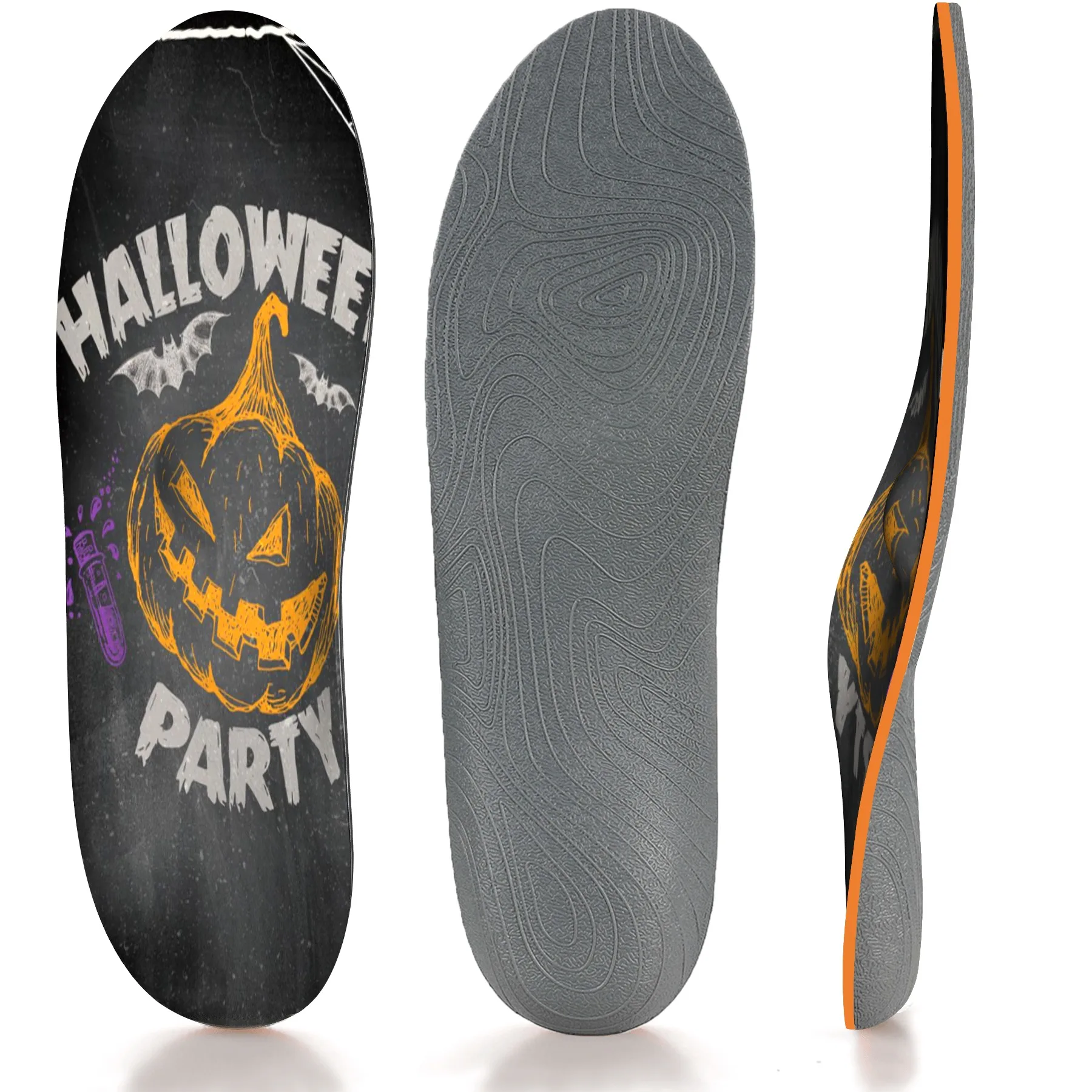 

Halloween Pain Relief Orthopedic Support Insole Flat Foot Arch Support Non-slip Insole Comfortable Men and Women