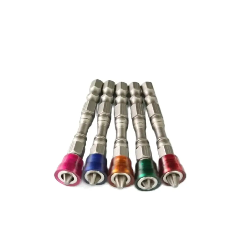 Магнитные Отвертки Phillips из сплава S2 PH2 с одной головкой Нескользящие 1/4 дюйма