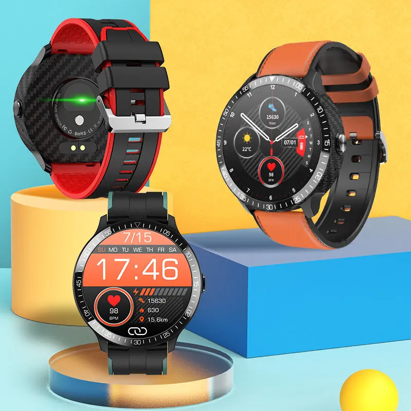 

[bluetooth Call] Temperature Blood Pressure Oxygen Monitor Weather Display Music Control BT5.0+BT3.0 Smart Watch