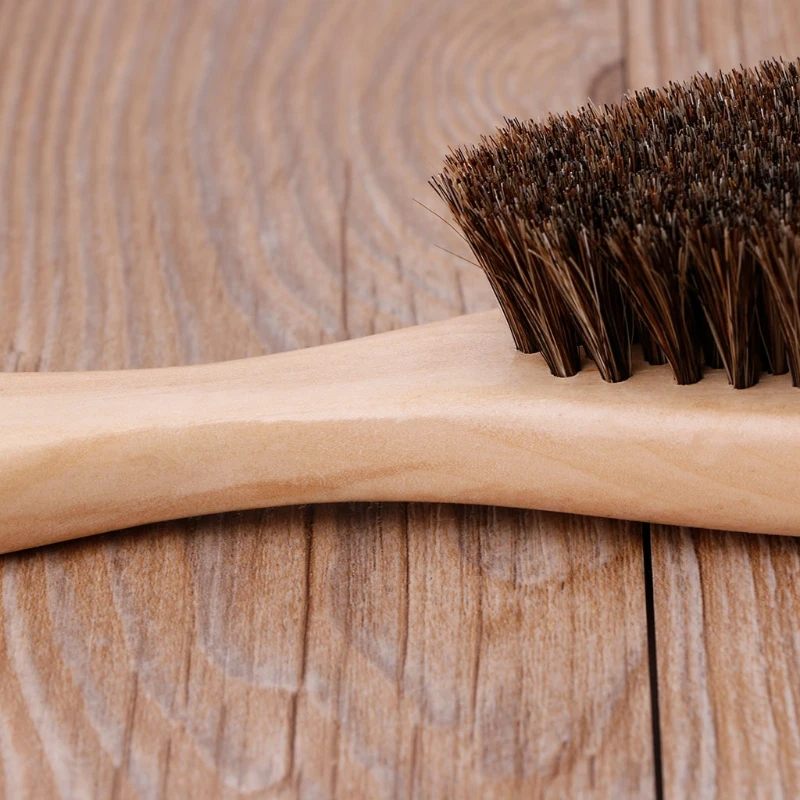 Натуральная щетка из конского волоса к карнавальному костюму блеск очиститель