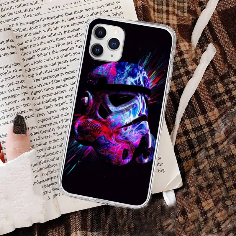 

Stars Wars watercolor Phone Case for iphone 6s 7 8plus xr xs max 11 12 pro max mini funds clear