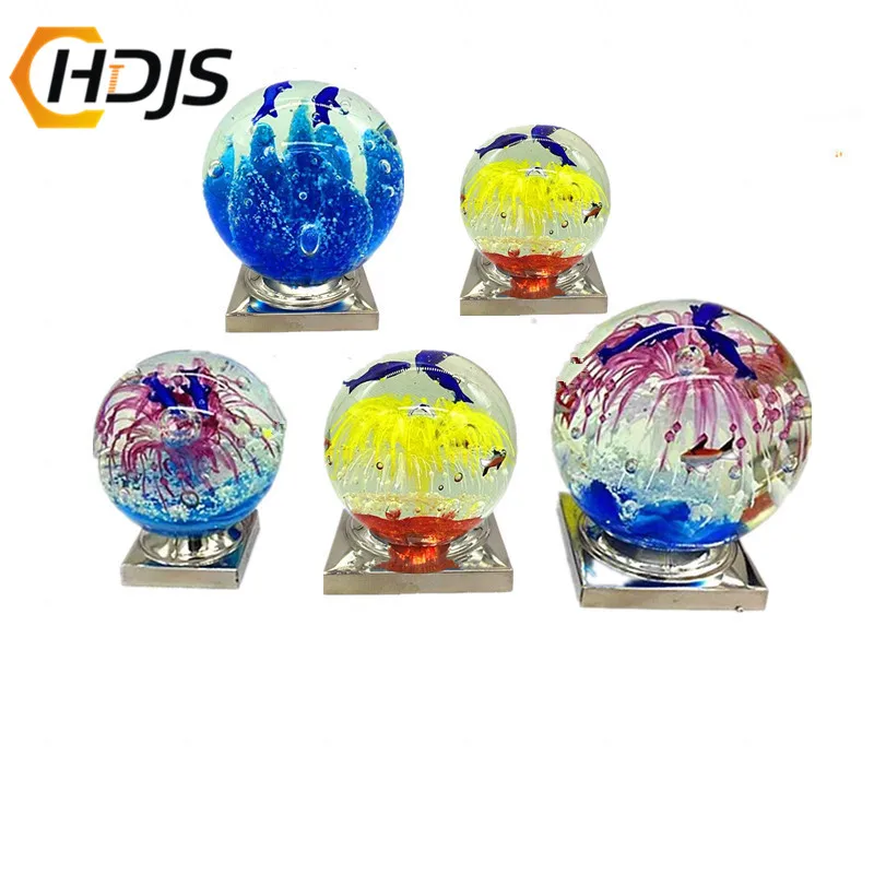 Квадратный хрустальный шар из нержавеющей стали 304 соединительный поручни для