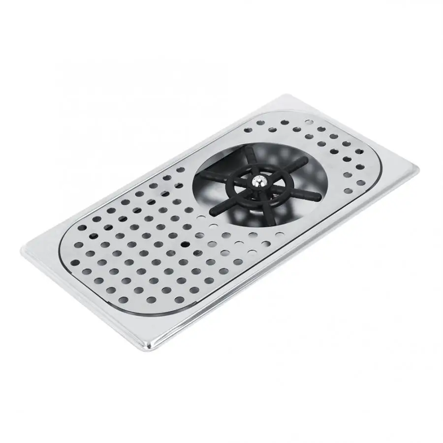 Стеклянная щетка для мытья молока и чая диаметр 114 мм из нержавеющей стали 201 G1/2