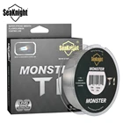 SeaKnight MONSTERMANSTER T1 фторуглеродное покрытие леска 100 м Мононити леска лидер погружающаяся леска ловля карпа